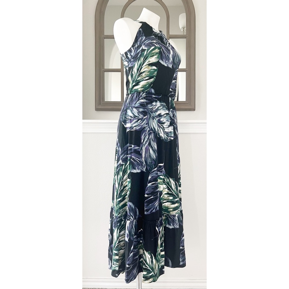 Anthropologie’s Cynthia Rowley Tiered Halter Maxi Dress Size S New w/Tag - Picture 2 of 10
